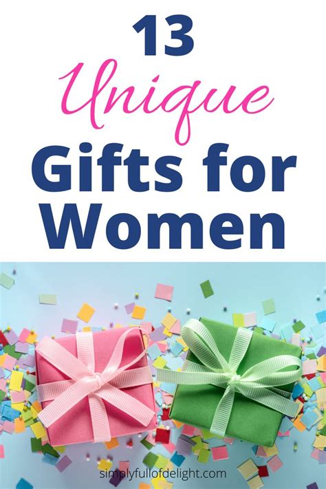 unusual gifts for young women